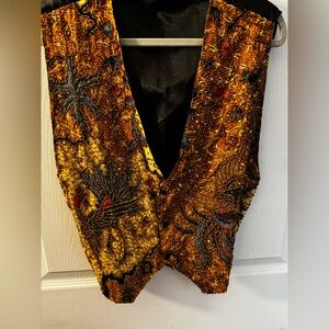 Vibrant Women's Top with Intricate Patterns